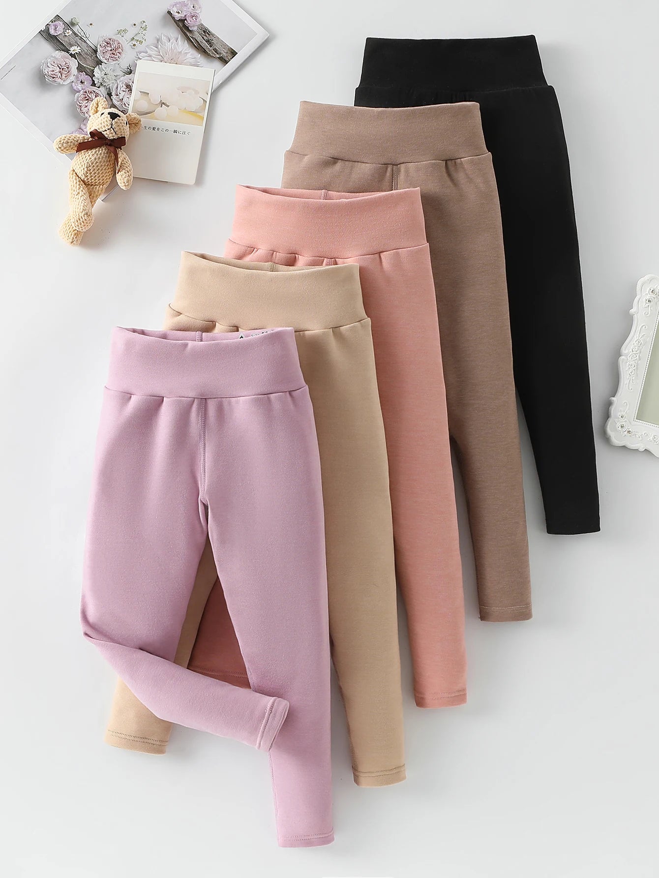 Kids Winter High Waist Leggings
