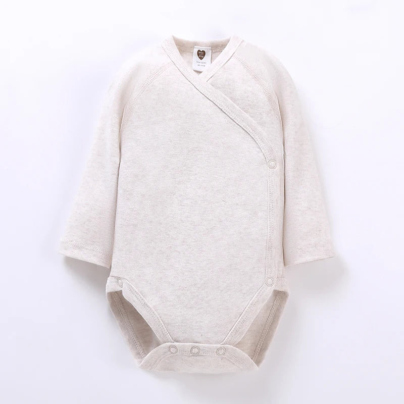 Cotton Lace Baby Onesie – High-Quality Spring & Autumn Outfit for Newborn Girls