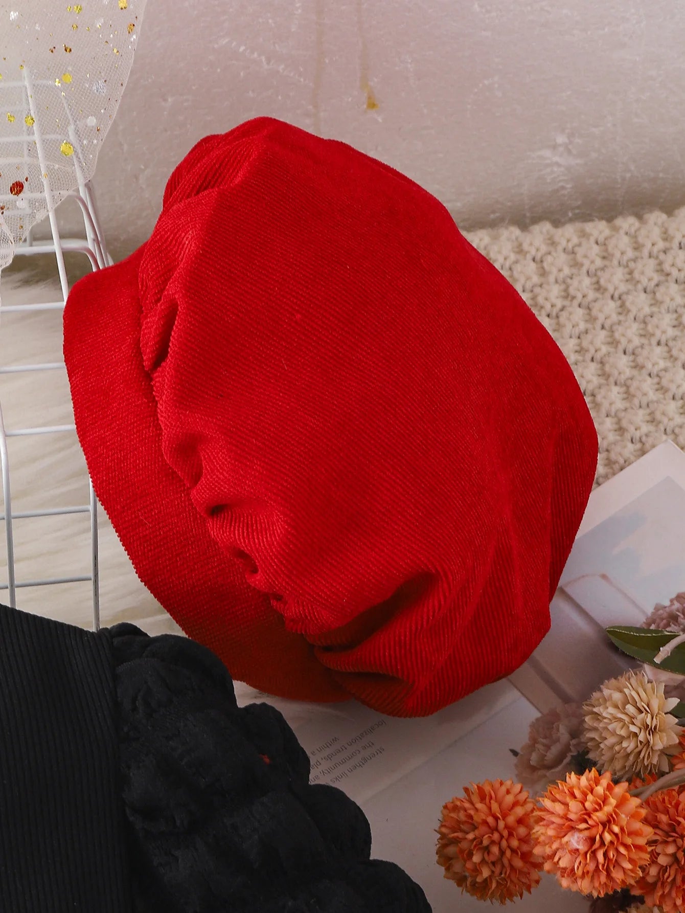 Kids Girls Red Holiday Party Dress Set