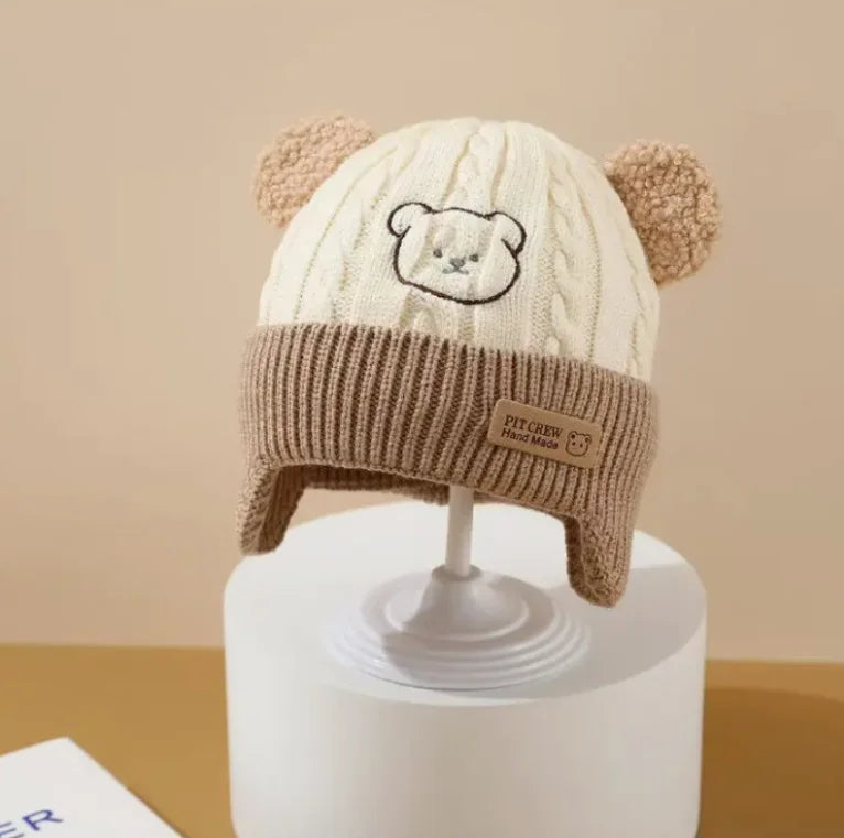 Baby Bear Winter Knitted Hat