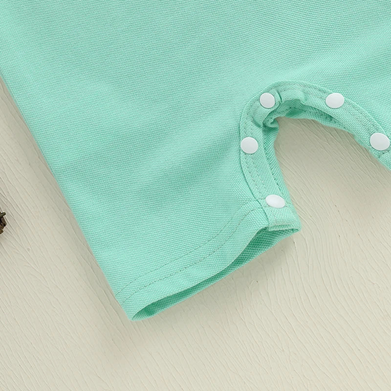 Infant Boy Short Sleeve Jumpsuit