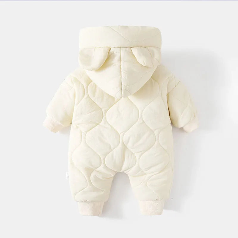 Winter Outdoor Baby Romper Bear Jumpsuit