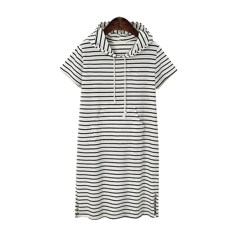 Women's Summer Striped Maternity Dress