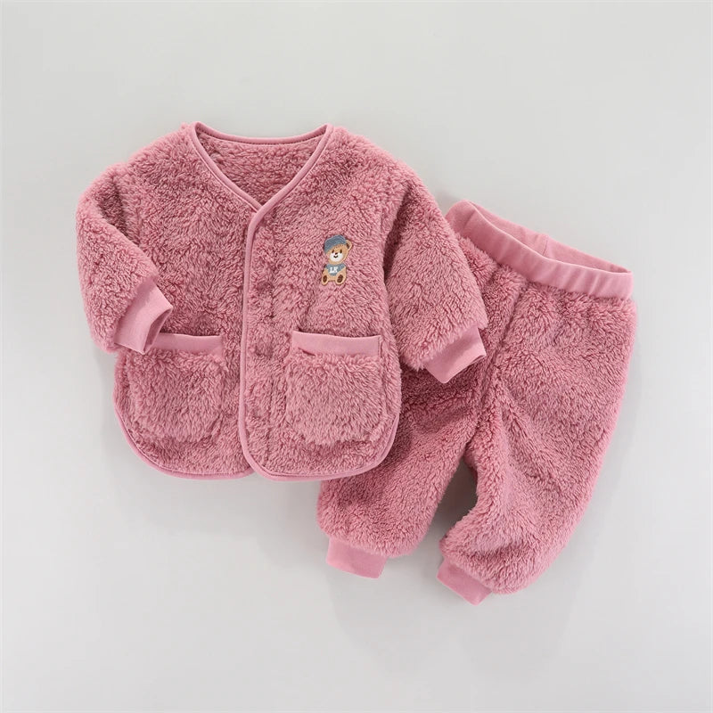 Toddler Flannel 2PC Set 6M-3T