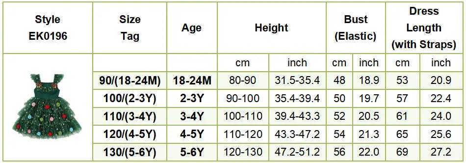 Girls Christmas Party Dress 2025