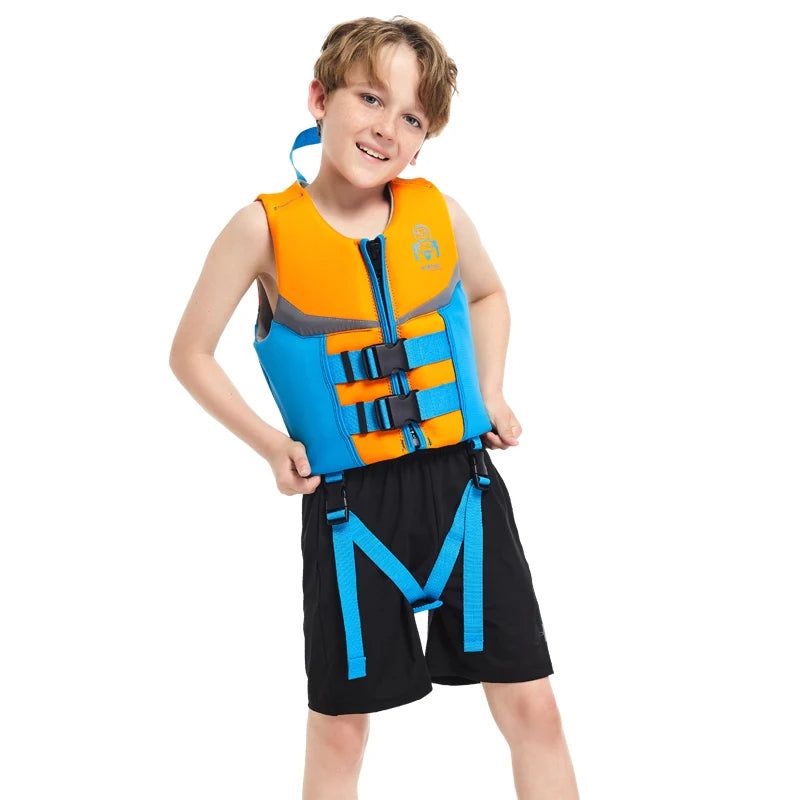 Swim Vest, Buoyancy Jacket For Boys and Girls, Flotation Swimming Aid 50N