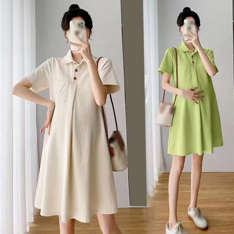 New Summer Pregnant Women's Dress