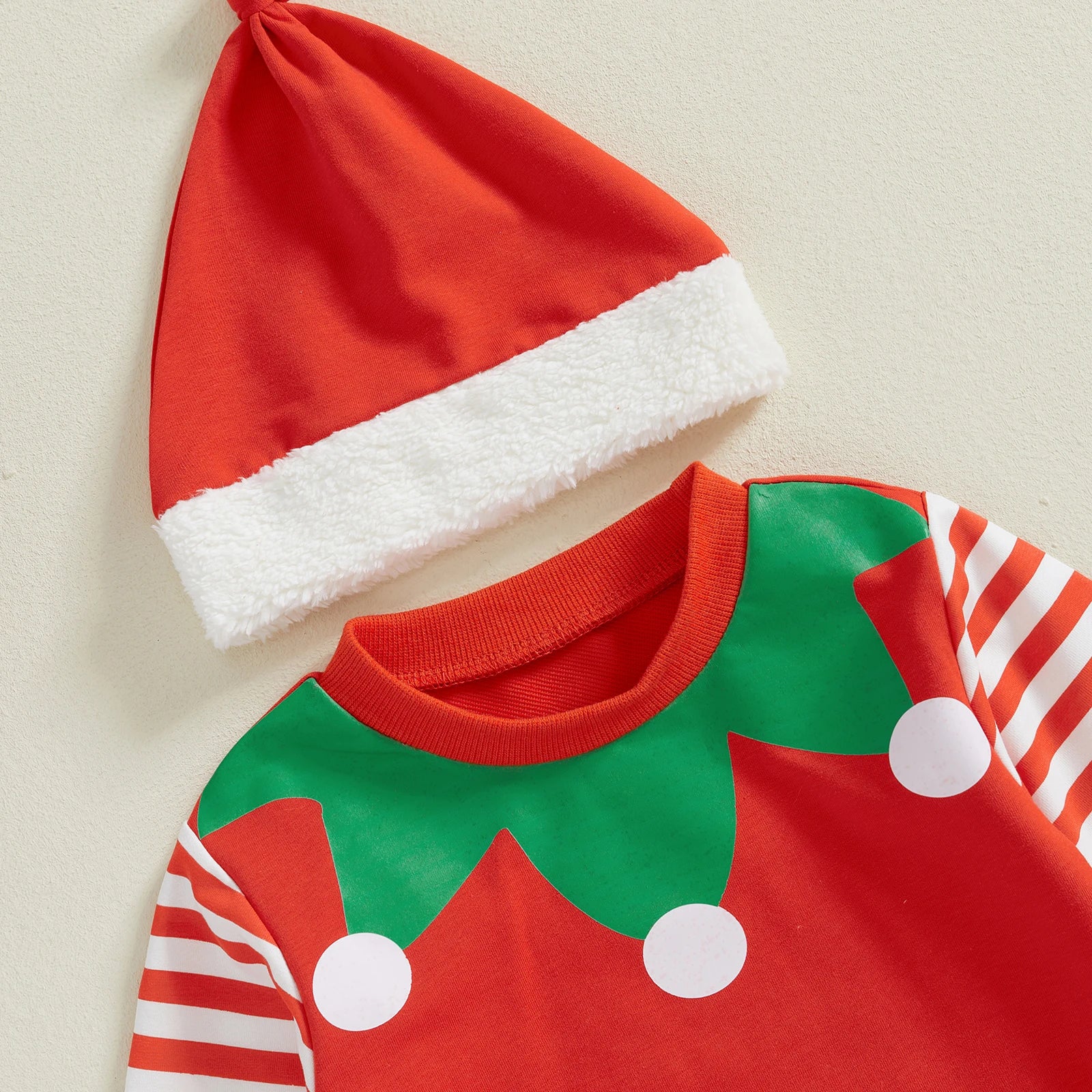 Baby Elf Romper Christmas Costume