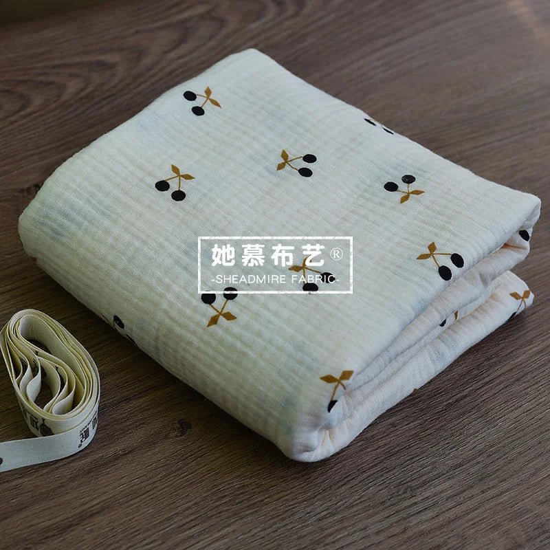 Floral Fabric for DIY Baby Towels & Blankets