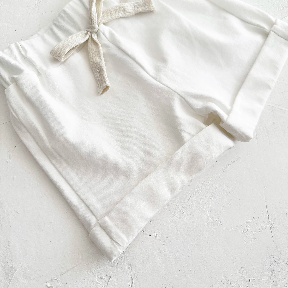 Baby Summer Outfit – 2-Piece Newborn Set, Ice Cream Print T-Shirt & Sports Shorts for Boys & Girls