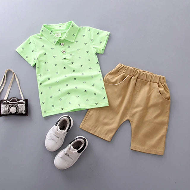 2pcs T-shirt and shorts for Boys
