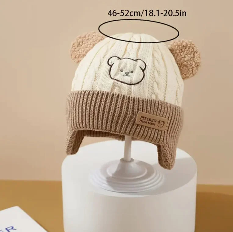 Baby Bear Winter Knitted Hat