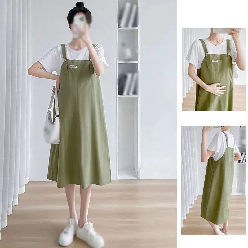 New Summer Pregnant Women's Fashion Dress