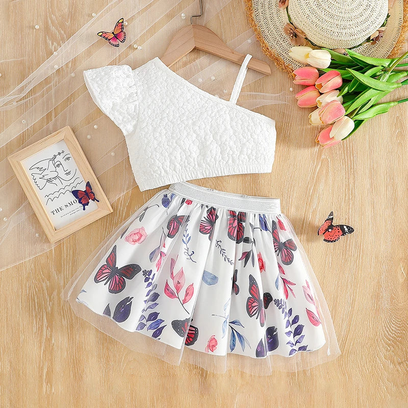 MOMSTAG Summer Cartoon Clothing Set (Unisex, 0-4 Years)