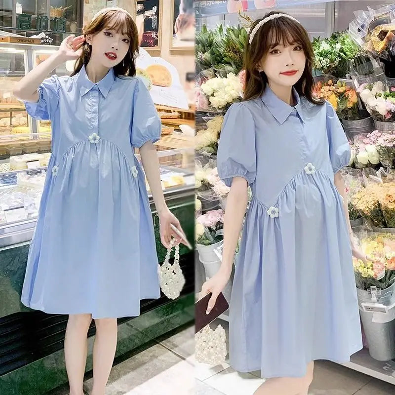 Maternity Summer Dress Set