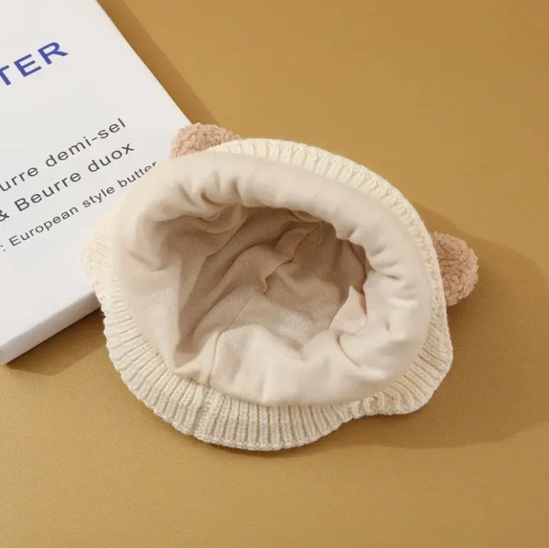 Baby Bear Winter Knitted Hat