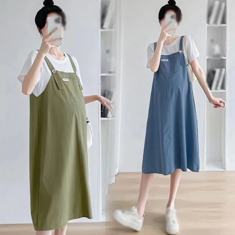 New Summer Pregnant Women's Fashion Dress