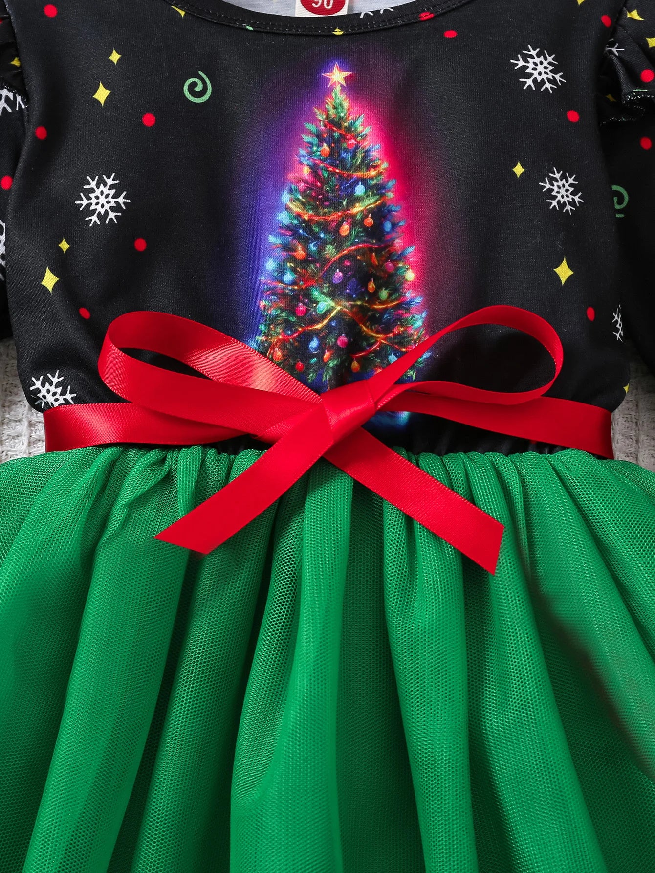 Christmas Princess Dress for Girls