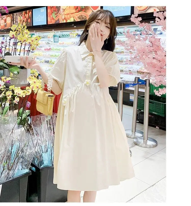 Maternity Summer Dress Set