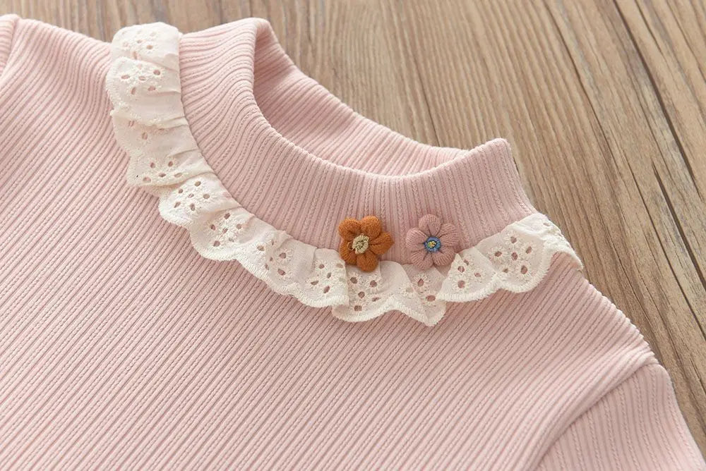Girls Winter Turtleneck Top