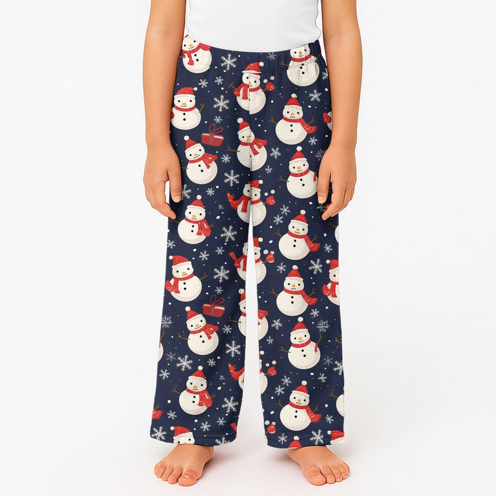 Kids Christmas Plush Pajama Pants
