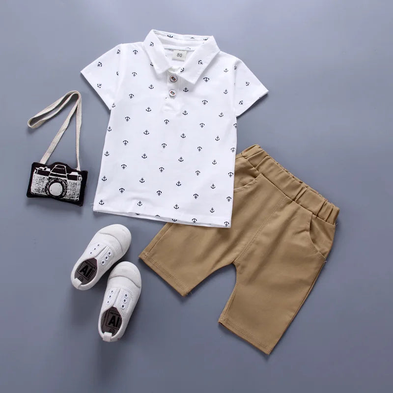 2pcs T-shirt and shorts for Boys