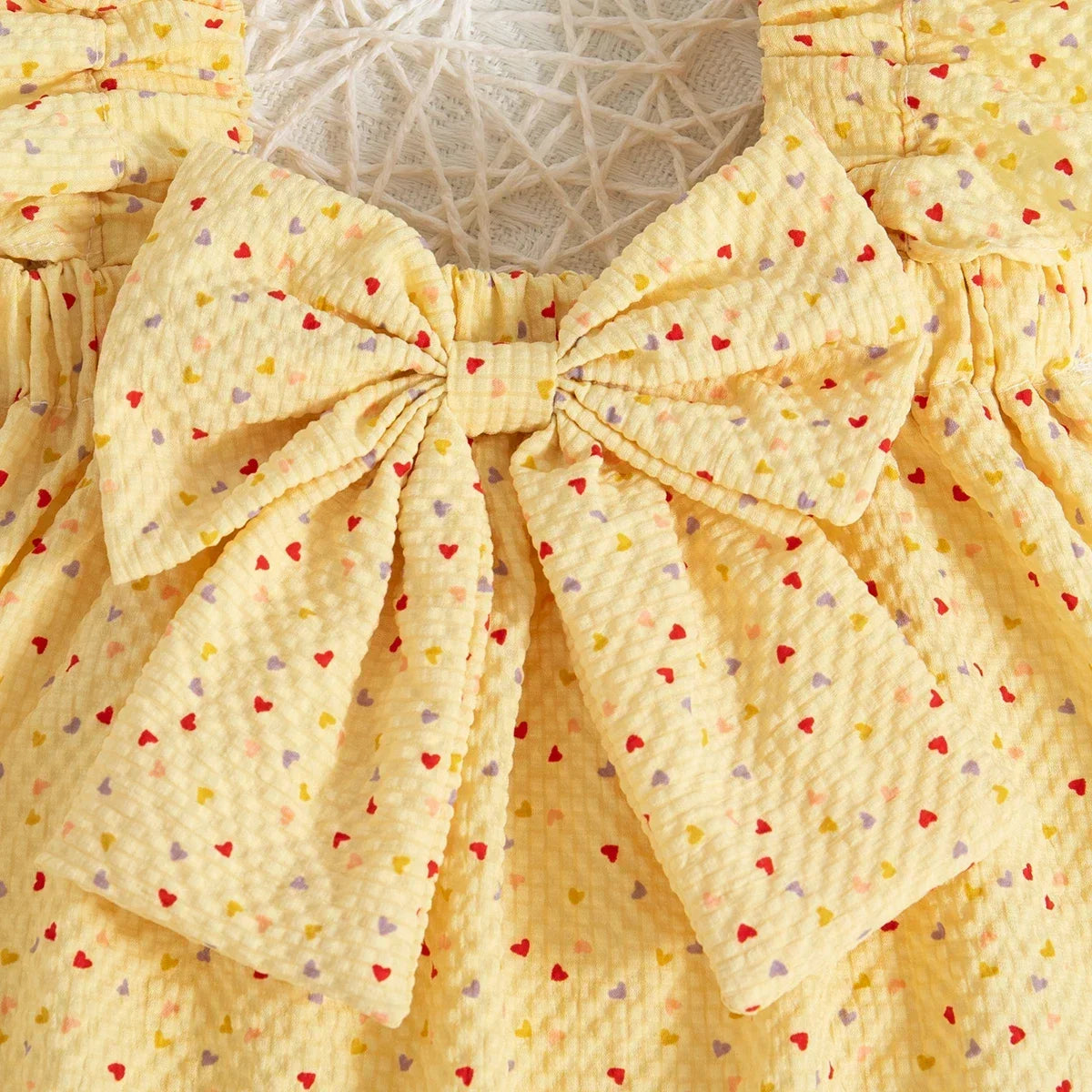 Baby Girl Bow Top & Shorts – Perfect Summer Set