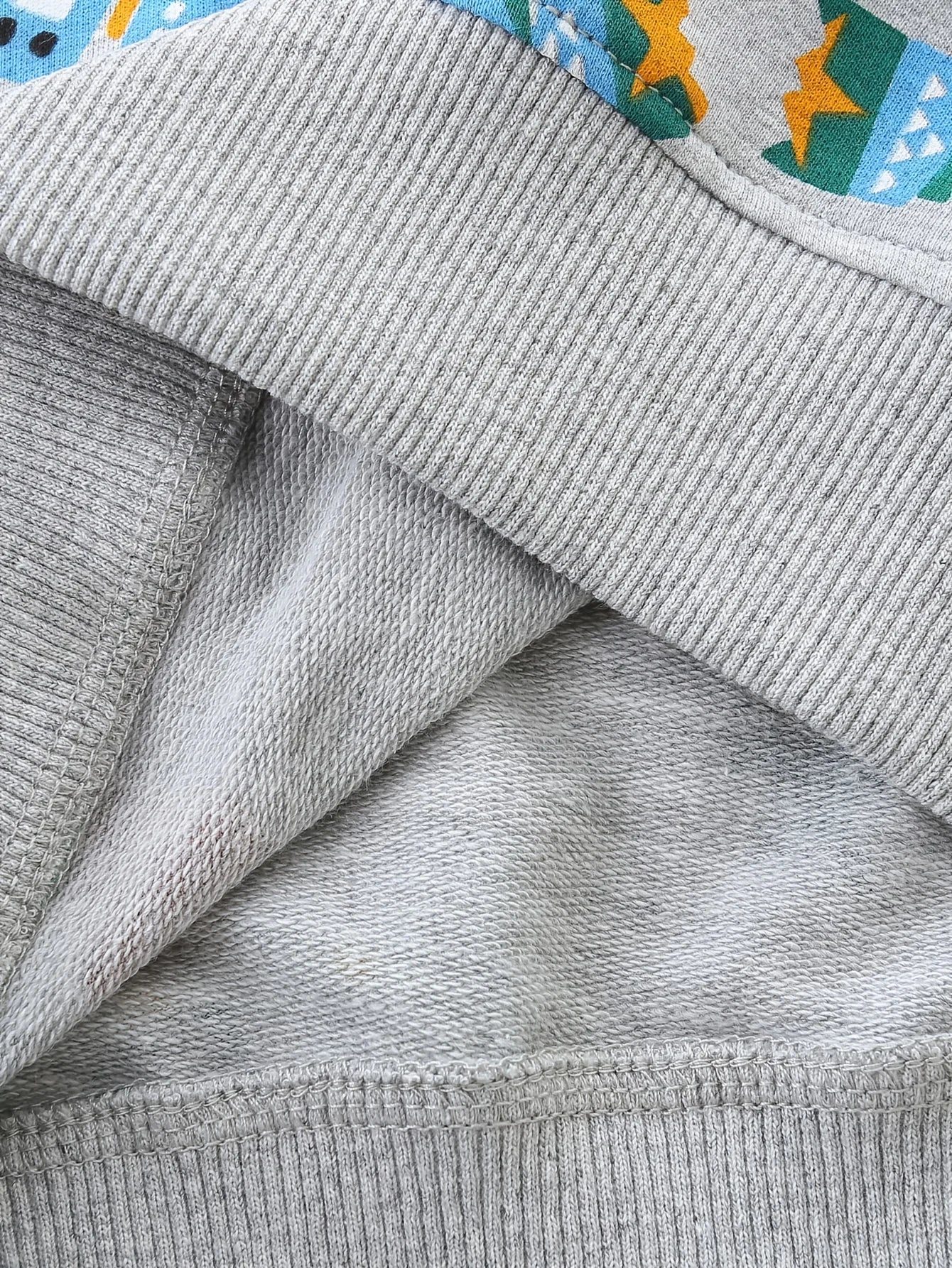 Cotton Boys Christmas Dino Santa Sweatshirt