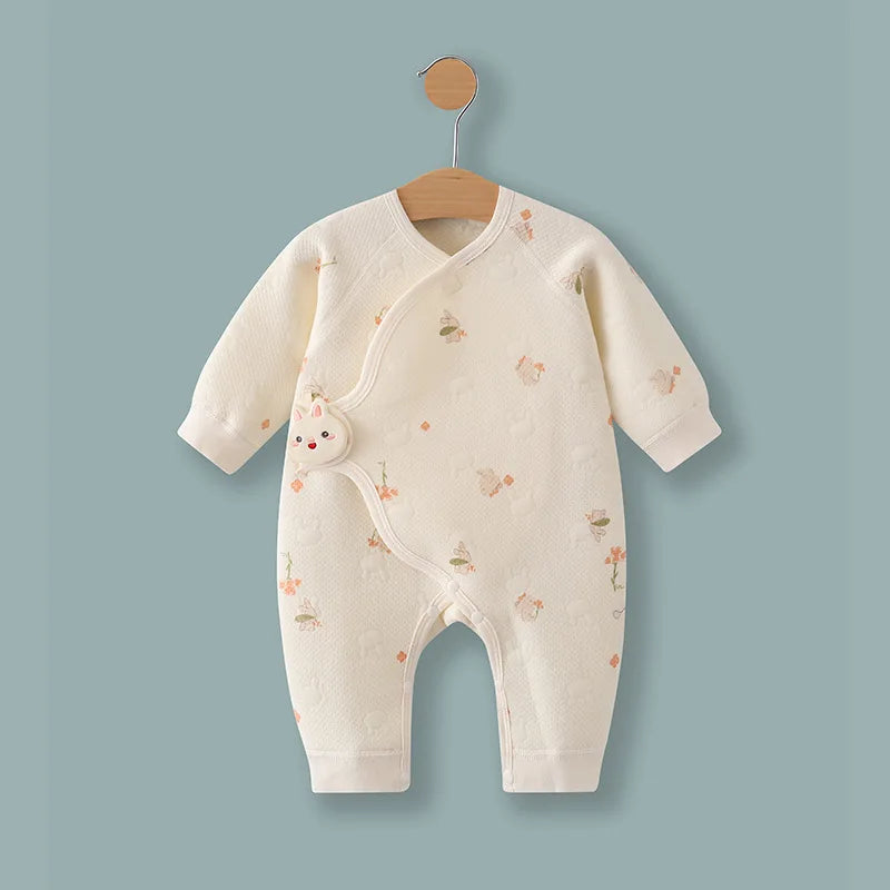 MOMSTAG 0-6 Months Baby Rompers 100% Cotton