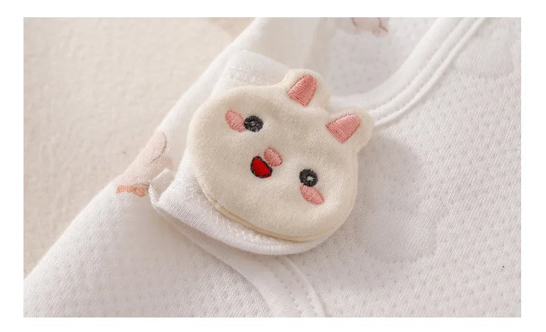 MOMSTAG 0-6 Months Baby Rompers 100% Cotton