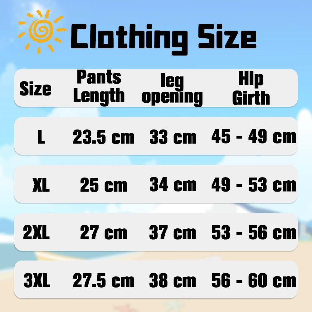 Quick-Dry Shorts with Dinosaur & Shark Prints