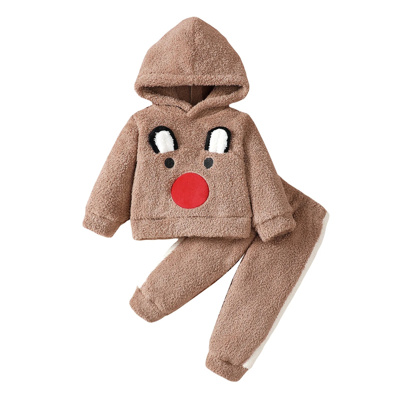 Toddler Baby Boy Plush Winter Set