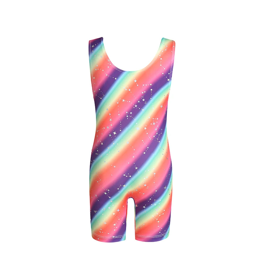 Sparkly Rainbow Gradient Dance & Sportswear
