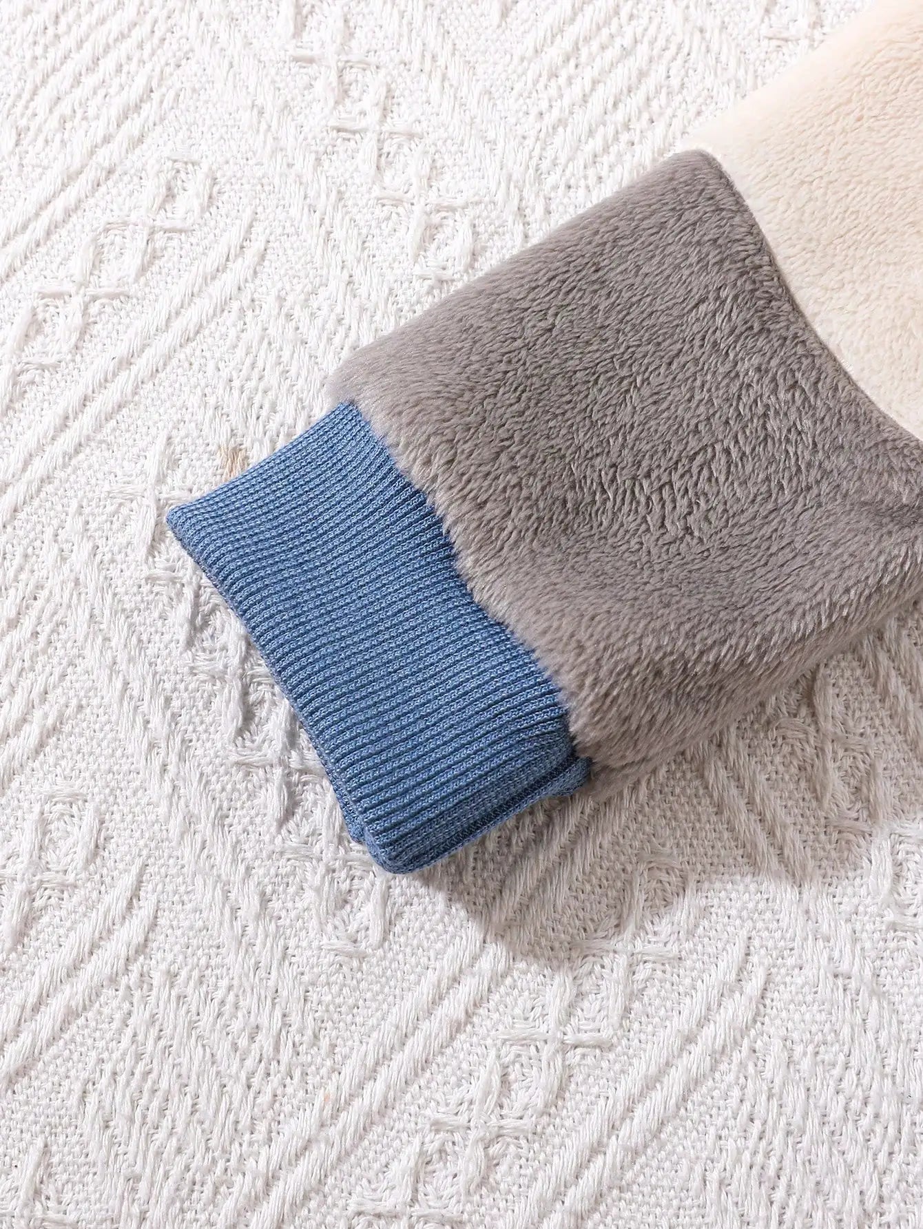 Baby Plush Winter Jumpsuit Boys 3-12M