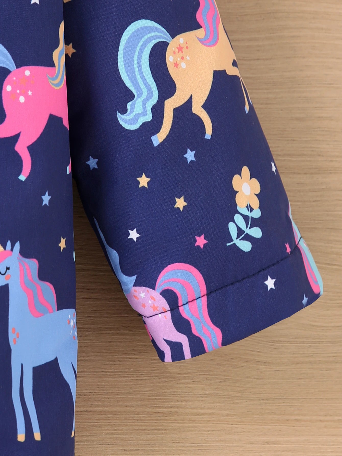 Girls Purple Fleece Winter Jacket