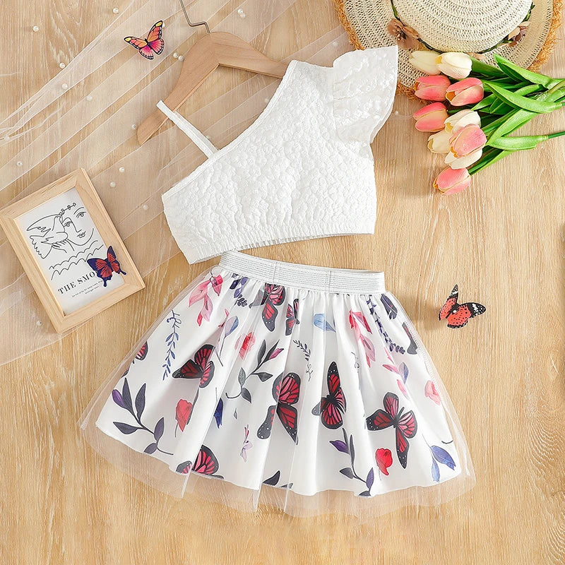 MOMSTAG Summer Cartoon Clothing Set (Unisex, 0-4 Years)
