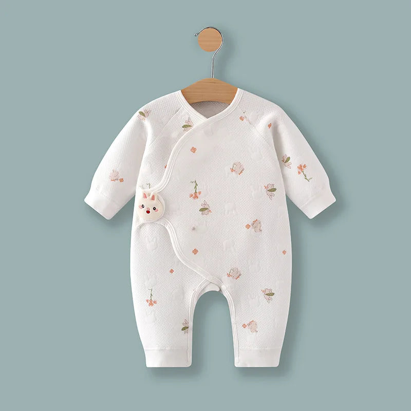 MOMSTAG 0-6 Months Baby Rompers 100% Cotton