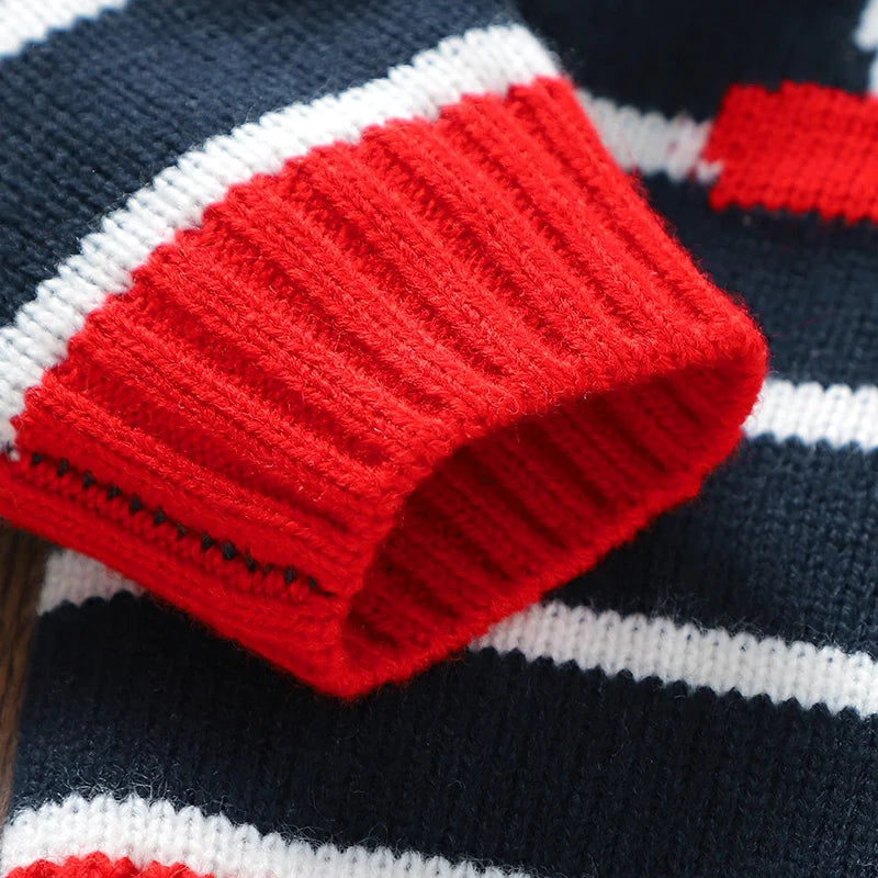 Teddy Bear Baby Sweater Winter Outfit