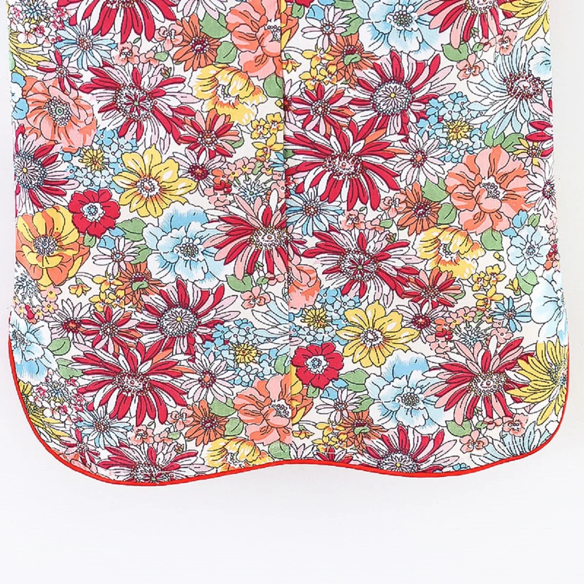 Summer Chinese Style Flower Qipao (Girls)