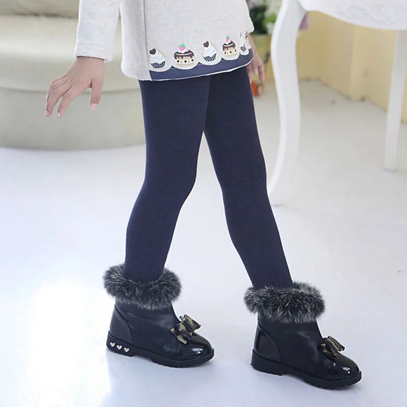 Girls Thermal Winter Leggings