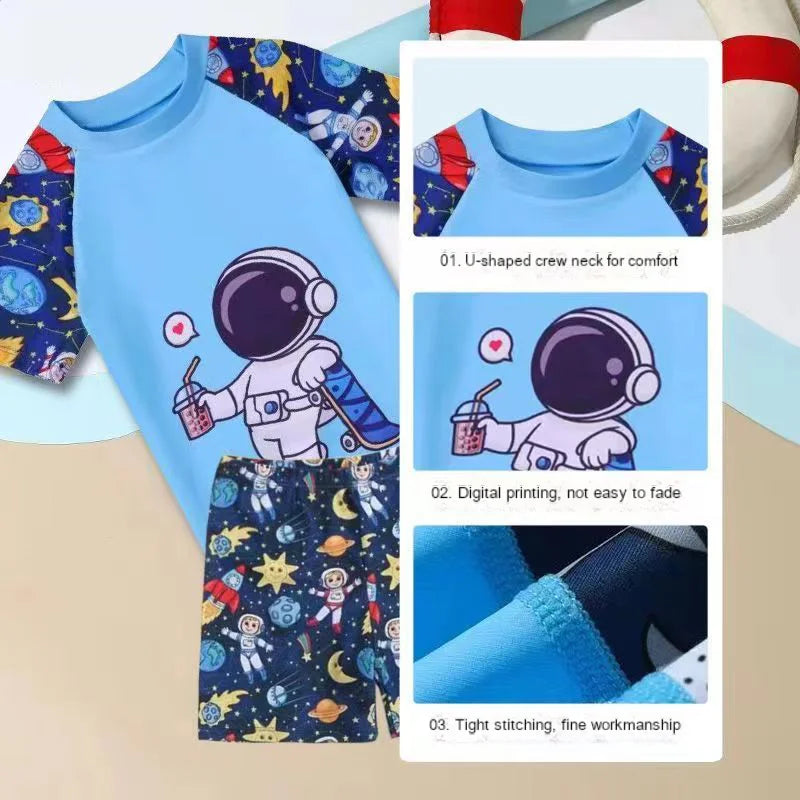 Surfing Suit Swimming Clothes For Boys