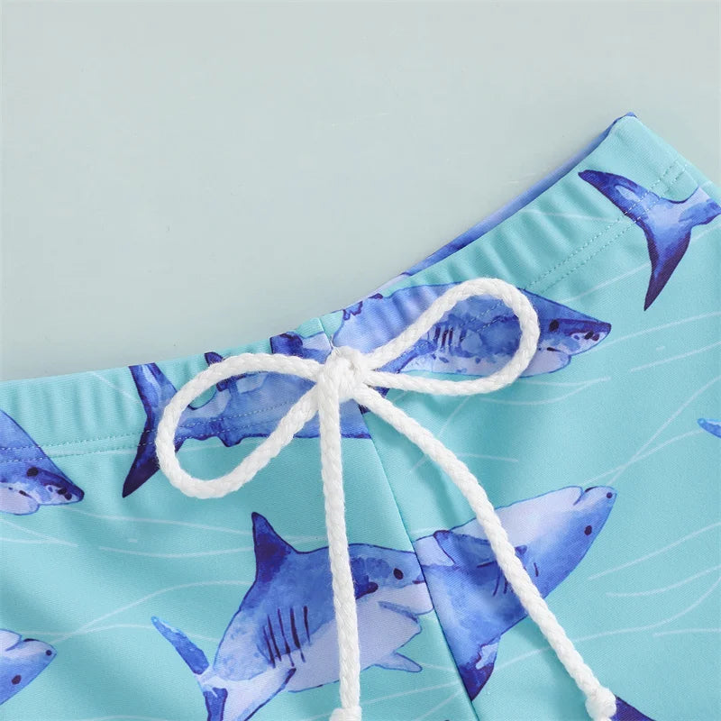 Dinosaur/Shark Swimming Trunks Swimwear 6M-4T