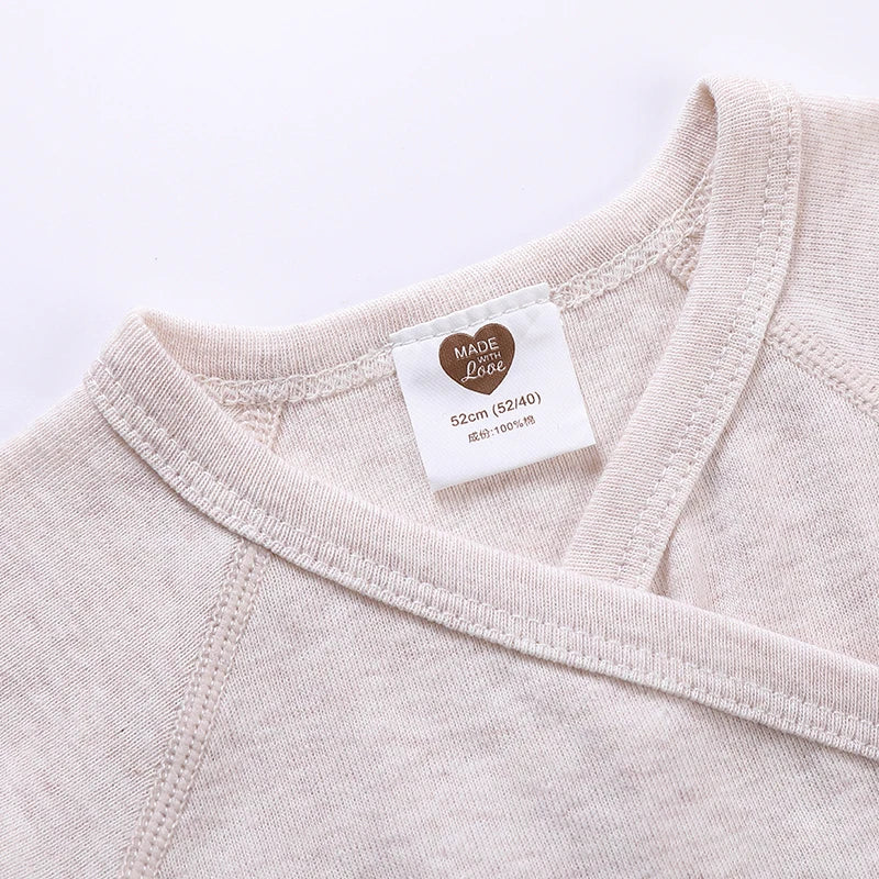 Cotton Lace Baby Onesie – High-Quality Spring & Autumn Outfit for Newborn Girls