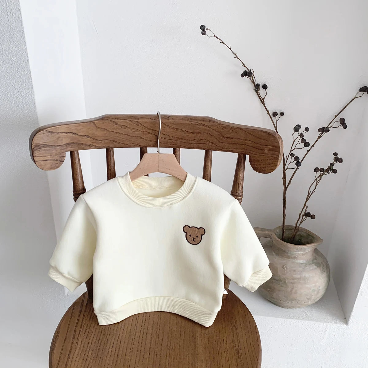 Baby Cotton Fleece Lined Sweatshirt