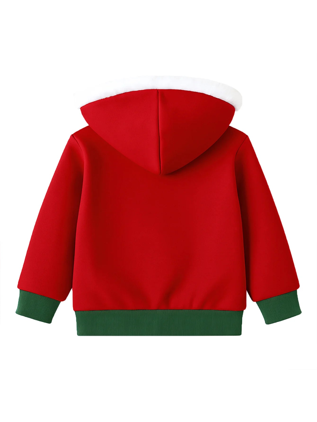 Boys Christmas Tree Zip-Up Hoodie