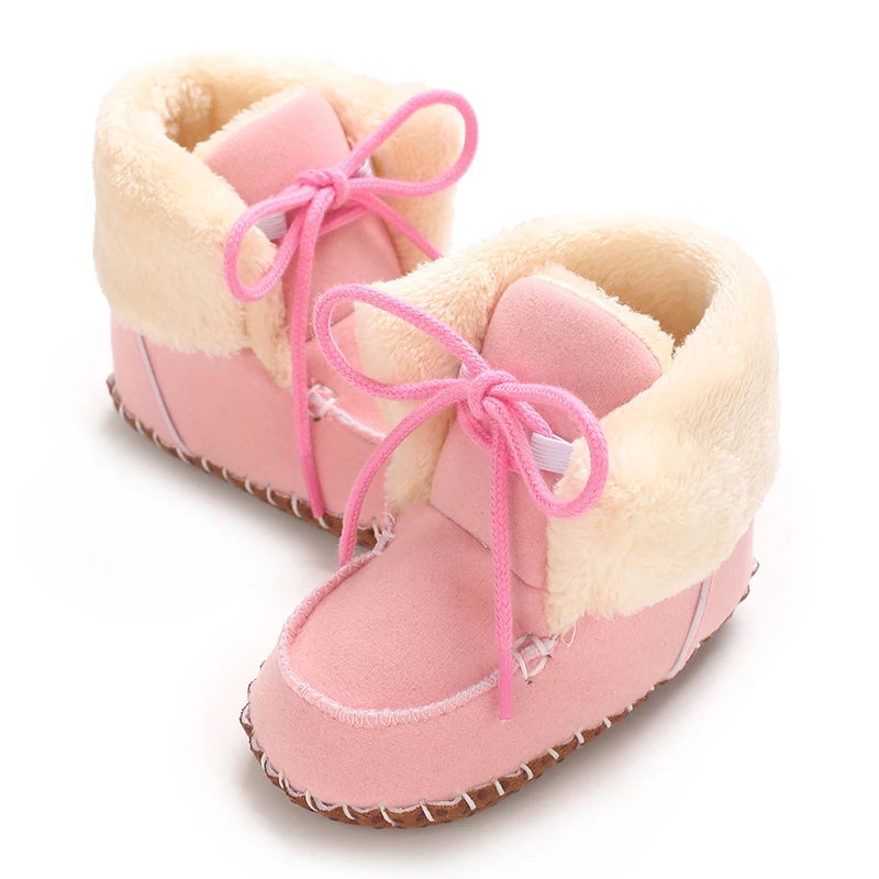 Plush Non-Slip Shoes for Baby 0-18M