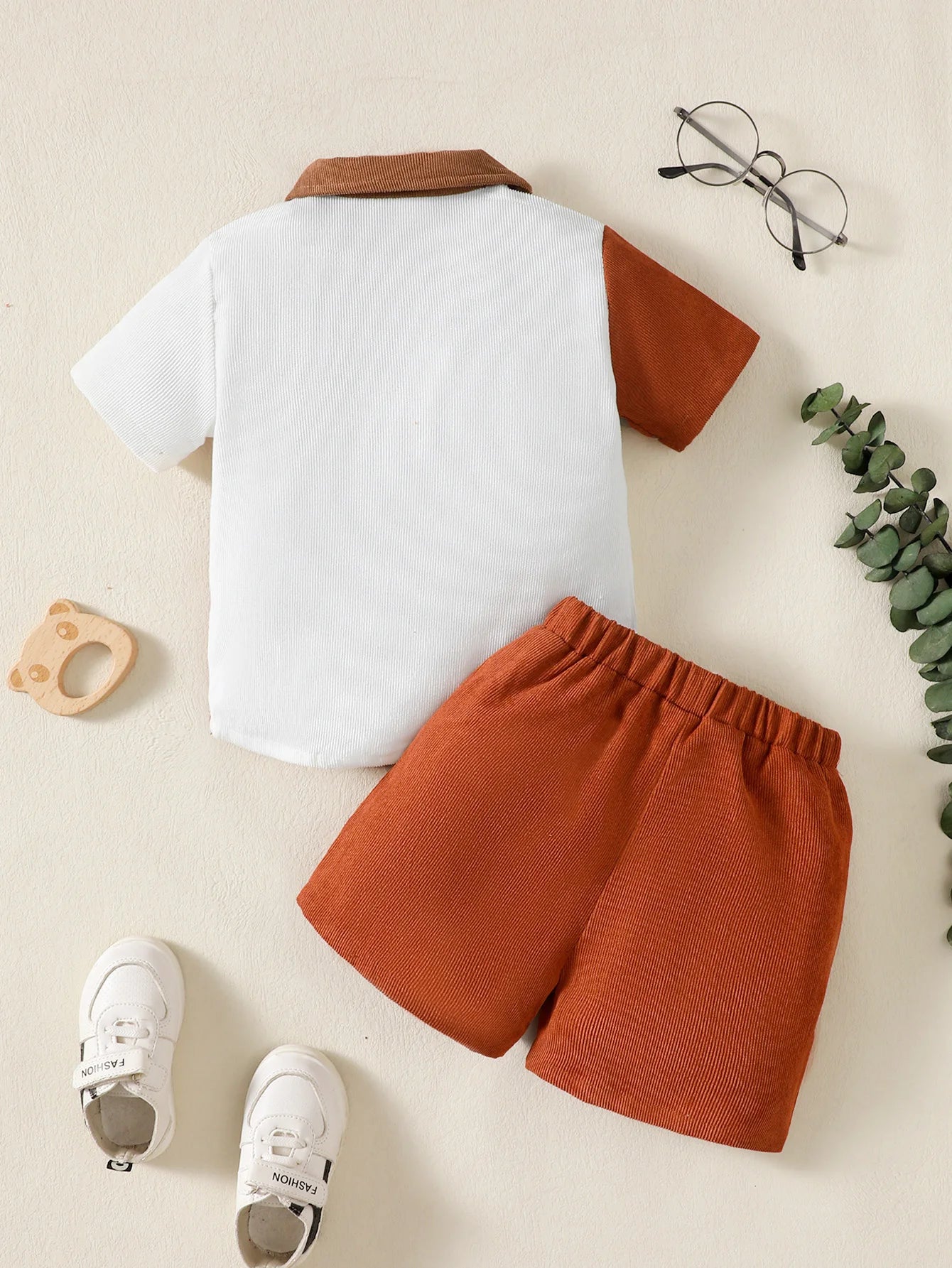 Color Block Short Sleeve Set (Boys)