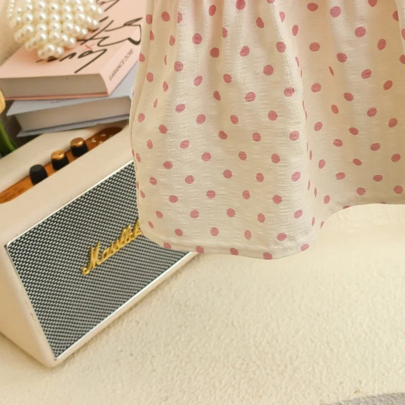 Polka Dot Two Pieces Baby Girl