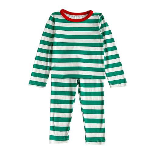 Candy Cane Pajama Autumn Set
