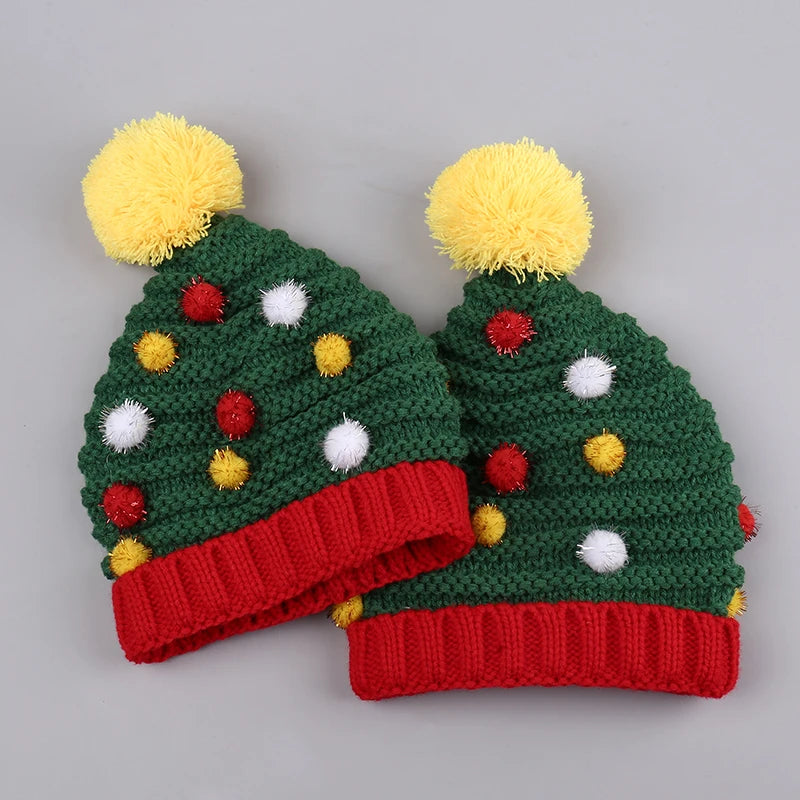 Christmas Cozy Hat Flip-Up Ear Design
